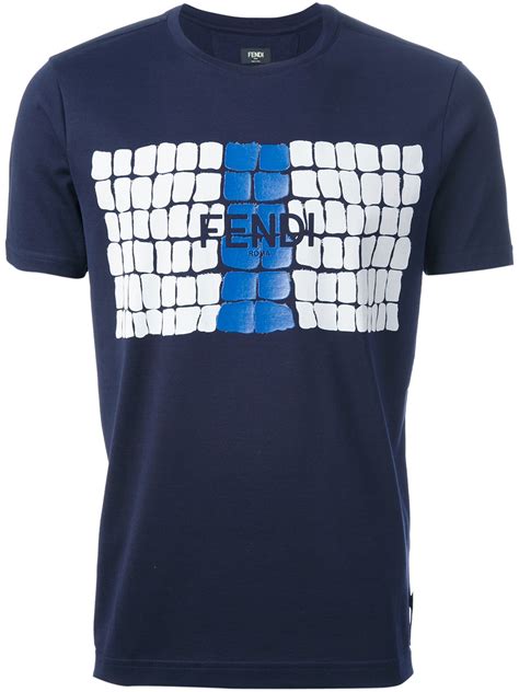 fendi men shirt|fendi men's printed t shirts.